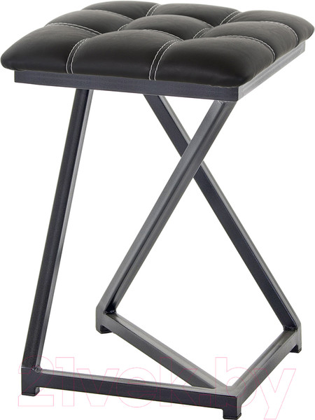 Изображение товара Табурет AMC Comfort 9К1.1 (кожзам черный/черный)