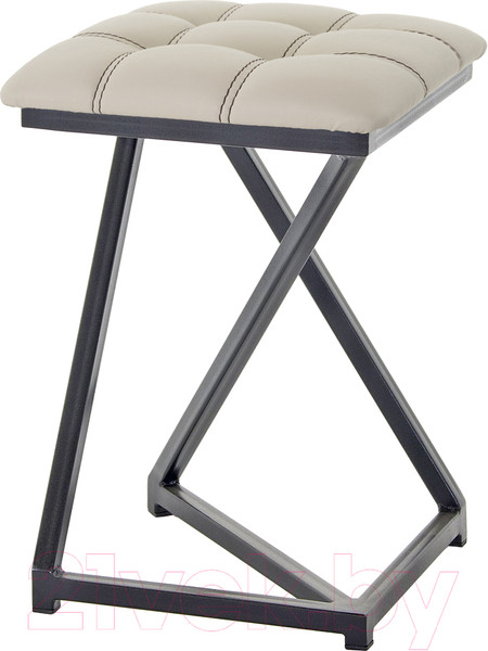 Изображение товара Табурет AMC Comfort 9К1.3 (кожзам бежевый/черный)