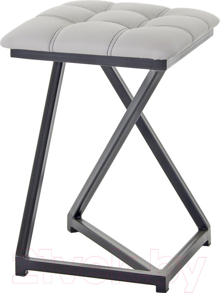 Изображение товара Табурет AMC Comfort 9К1.6 (кожзам серый/черный)