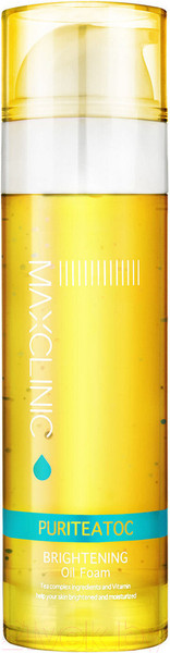 Изображение товара Гидрофильное масло Maxclinic Puriteatoc Brightening Oil Foam С витаминами (110г)