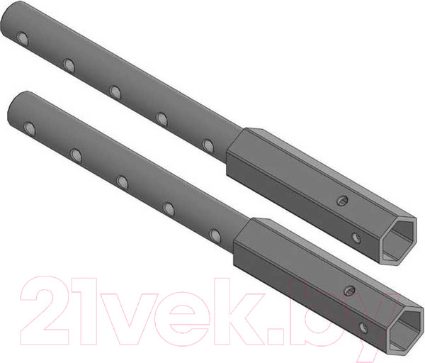 Изображение товара Комплект удлинителей для мотоблока Forza S32/круг 30мм / L415мм (03.02.46)