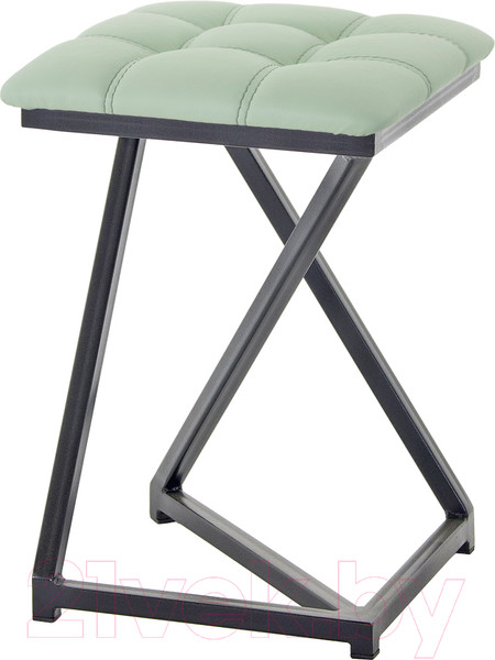 Изображение товара Табурет AMC Comfort 9К1.10 (кожзам мятный/черный)