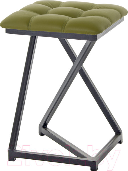 Изображение товара Табурет AMC Comfort 9К1.11 (кожзам оливковый/черный)