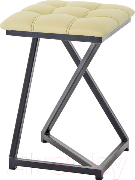 Изображение товара Табурет AMC Comfort 9К1.15 (кожзам светло-желтый/черный)