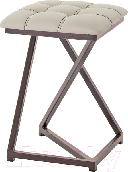 Изображение товара Табурет AMC Comfort 9К2.3 (кожзам бежевый/коричневый)