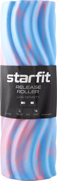 Изображение товара Валик для фитнеса Starfit FA-525 EVA/PP (розовый/голубой)
