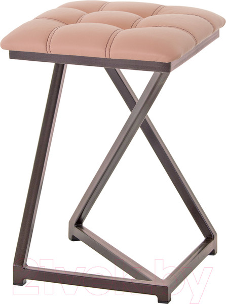 Изображение товара Табурет AMC Comfort 9К2.7 (кожзам коралл/коричневый)