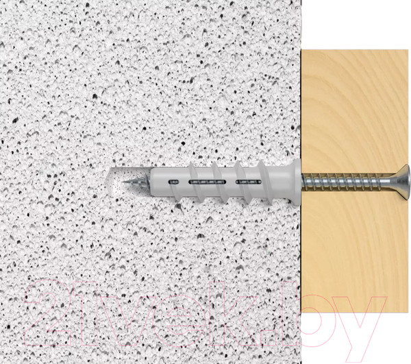 Изображение товара Дюбель для пенобетона FISCHER FTP K 6 / 78412K (25шт)