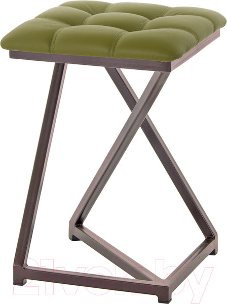 Изображение товара Табурет AMC Comfort 9К2.11 (кожзам оливковый/коричневый)