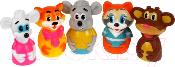 Изображение товара Игра для ванной Капитошка Пальчиковый театр Герои / LX-PT-EKRAN