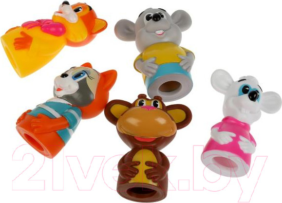 Изображение товара Игра для ванной Капитошка Пальчиковый театр Герои / LX-PT-EKRAN