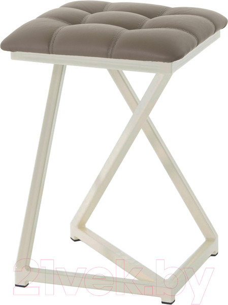 Изображение товара Табурет AMC Comfort 9К3.17 (кожзам капучино/слоновая кость)