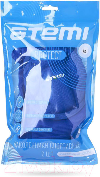 Изображение товара Наколенники защитные Atemi AKP-01 (L, синий)