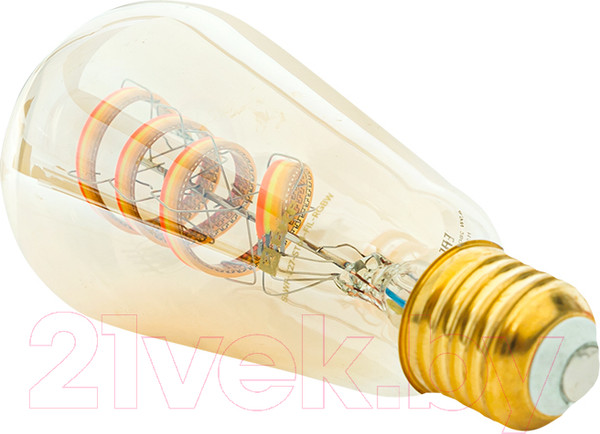 Изображение товара Умная лампа EKF Connect RGB E27 ST64 / slwf-e27-st64-fil-rgbw