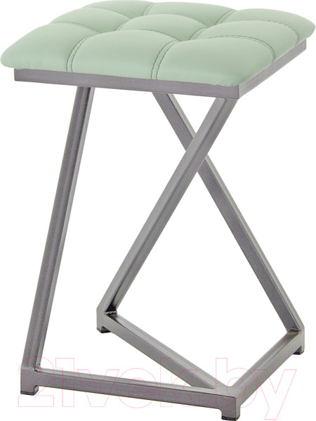 Изображение товара Табурет AMC Comfort 9К4.10 (кожзам мятный/графит)