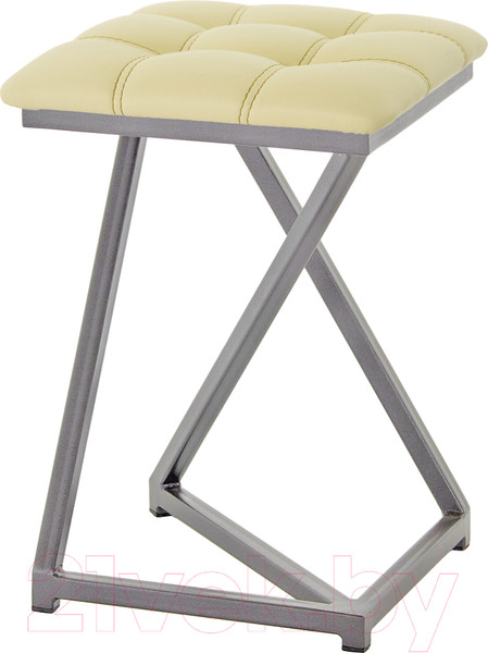 Изображение товара Табурет AMC Comfort 9К4.15 (кожзам светло-желтый/графит)