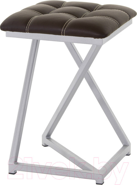 Изображение товара Табурет AMC Comfort 9К5.2 (кожзам венге/серебристый)