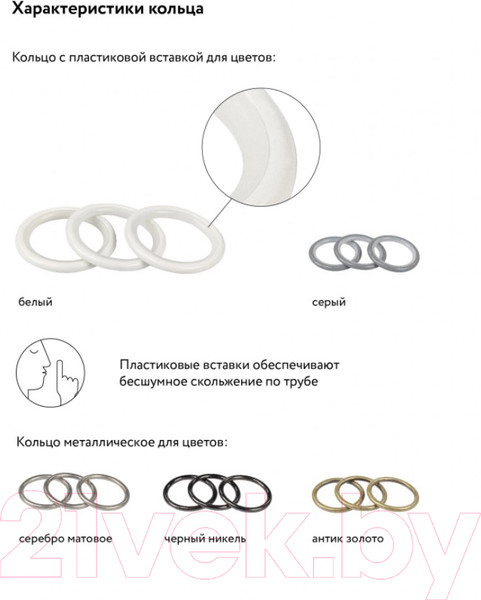 Изображение товара Карниз для штор LEGRAND Раздвижной 1.6-3м 1-но рядный / 58102157 (белый)
