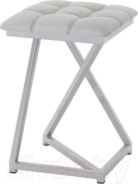 Изображение товара Табурет AMC Comfort 9К5.6 (кожзам серый/серебристый)