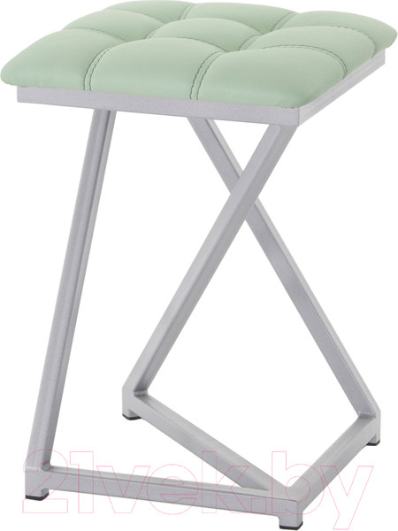 Изображение товара Табурет AMC Comfort 9К5.10 (кожзам мятный/серебристый)