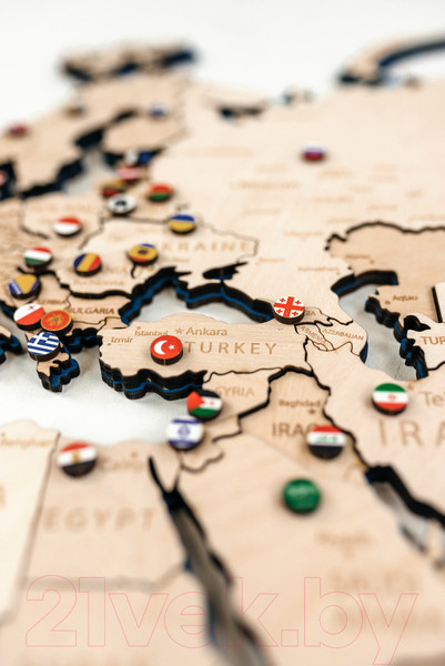 Изображение товара Набор аксессуаров для декора настенного Woodary 3238