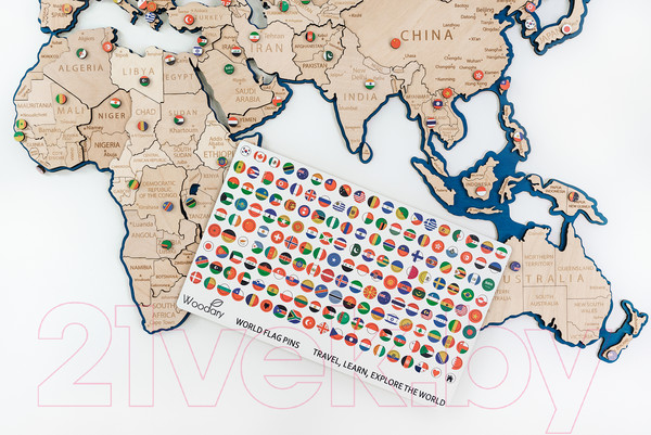 Изображение товара Набор аксессуаров для декора настенного Woodary 3238