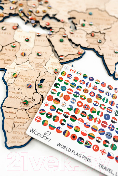 Изображение товара Набор аксессуаров для декора настенного Woodary 3238