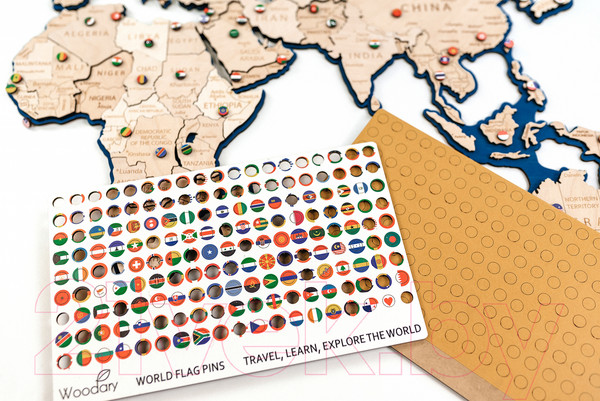 Изображение товара Набор аксессуаров для декора настенного Woodary 3238