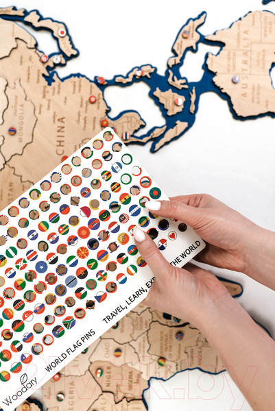 Изображение товара Набор аксессуаров для декора настенного Woodary 3238