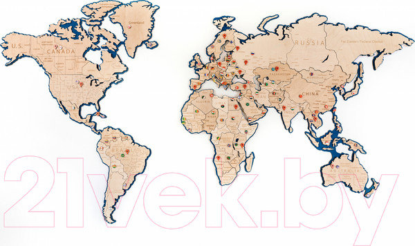 Изображение товара Набор аксессуаров для декора настенного Woodary 3238