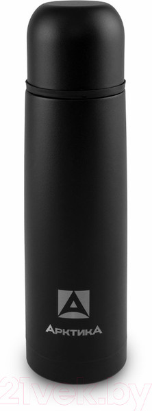 Изображение товара Термос для напитков Арктика 102-500 (чёрный/песок)