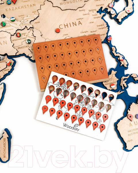 Изображение товара Набор аксессуаров для декора настенного Woodary 3236