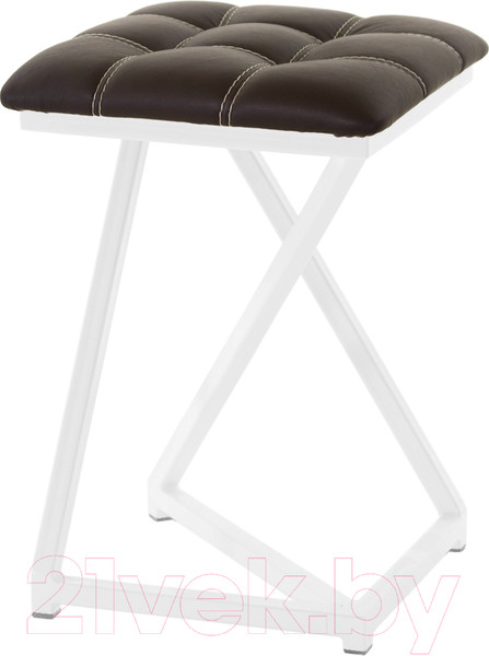 Изображение товара Табурет AMC Comfort 9К6.2 (кожзам венге/белый)