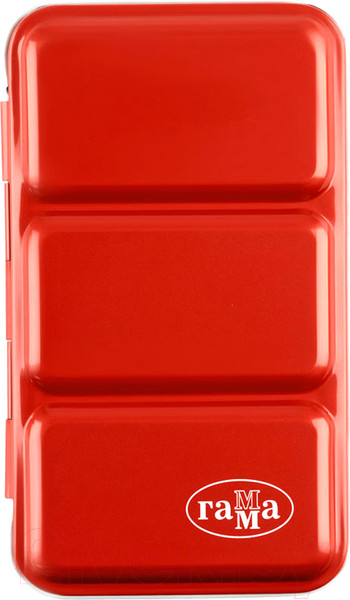 Изображение товара Пенал для акварели ГАММА 12 кювета / 20102101 (красный)