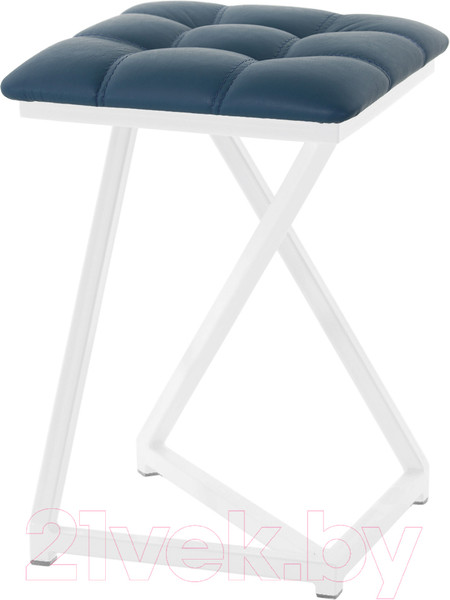 Изображение товара Табурет AMC Comfort 9К6.13 (кожзам атлантик/белый)