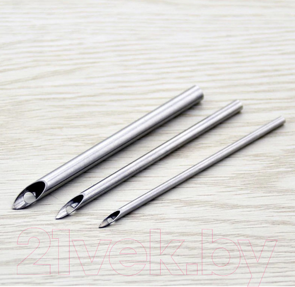 Изображение товара Игла для вышивания ХоббиБум Для ковровой вышивки (с 3 насадками)