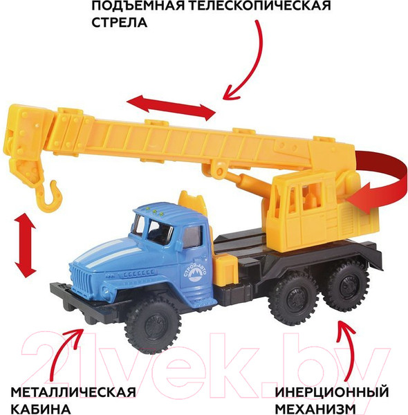 Изображение товара Автомобиль-кран Пламенный мотор Подъемный кран / 870833