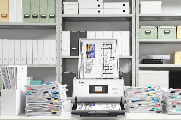 Изображение товара Протяжный сканер Epson WorkForce DS-30000 / B11B256401