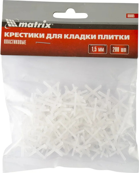Изображение товара Крестики для укладки плитки Matrix 88085 (200шт)