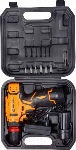 Изображение товара Аккумуляторная дрель-шуруповерт Вихрь ДА-12Л-2КC (72/14/33)