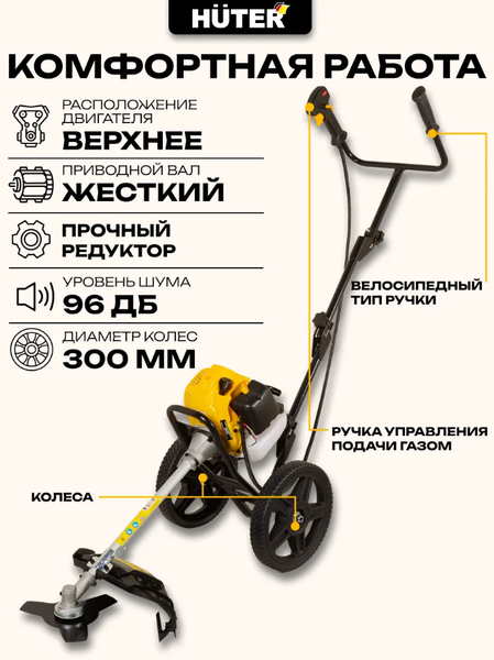 Изображение товара Триммер бензиновый Huter GGT-2900W (70/2/65)
