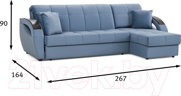 Изображение товара Диван угловой Moon Family Монреаль 101 80539619 / 80563554