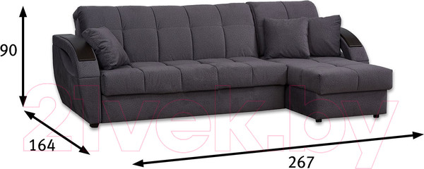 Изображение товара Диван угловой Moon Family Монреаль 101 80539620 / 80563556