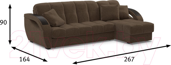 Изображение товара Диван угловой Moon Family Монреаль 101 80539621 / 80563555