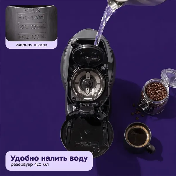 Изображение товара Капельная кофеварка Kitfort KT-796
