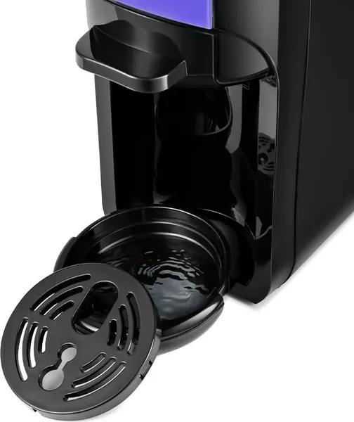 Изображение товара Кофеварка эспрессо Kitfort KT-7105-1 3 в 1 (черно-фиолетовый)