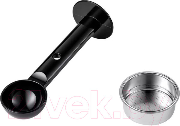 Изображение товара Кофеварка эспрессо Kitfort KT-7105-3 3 в 1 (черно-бирюзовый)