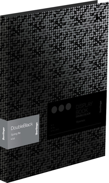 Изображение товара Папка для бумаг Berlingo DoubleBlack / FS4_17701 (черный)