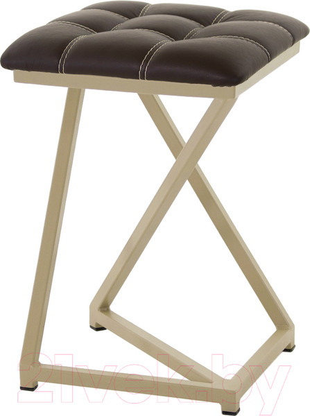 Изображение товара Табурет AMC Comfort 9К10.2 (кожзам венге/капучино)