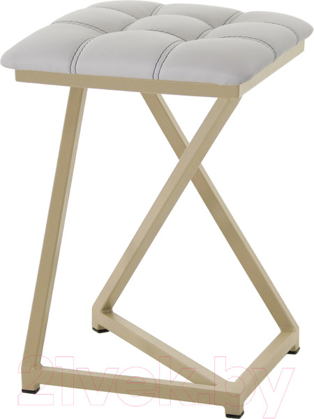 Изображение товара Табурет AMC Comfort 9К10.6 (кожзам серый/капучино)